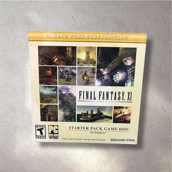 Final Fantasy XI Online: Starter Pack (PC, 2007) - Picture 2 of 4